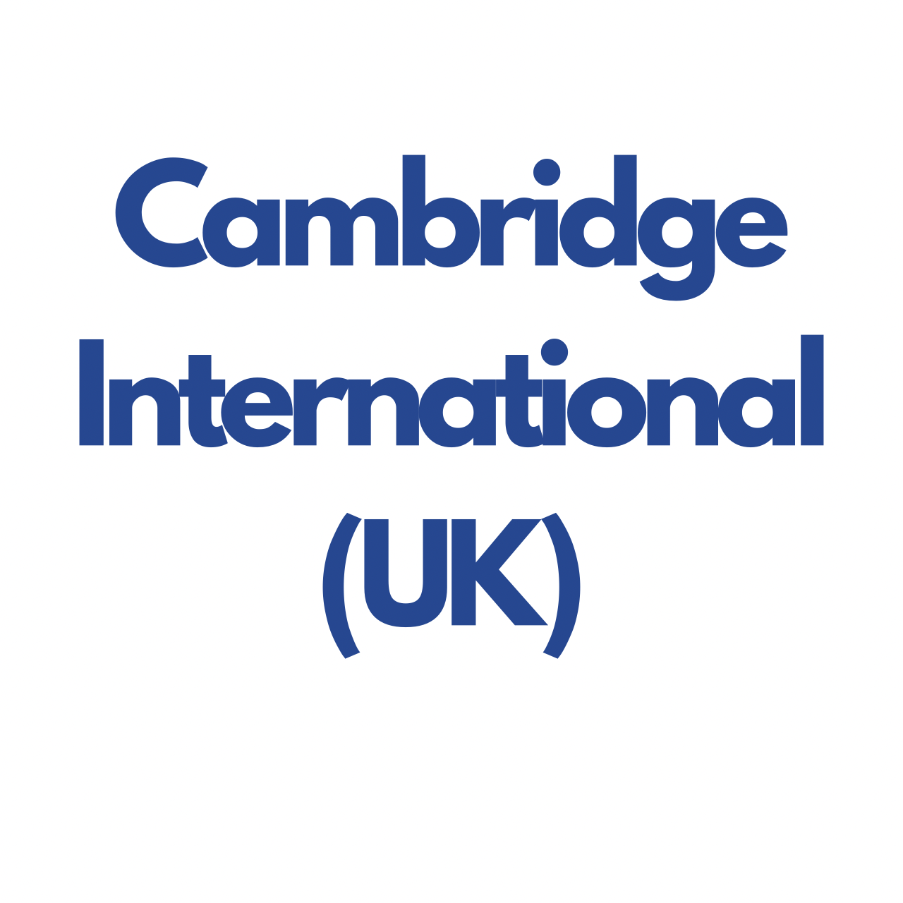 Cambridge International (UK)