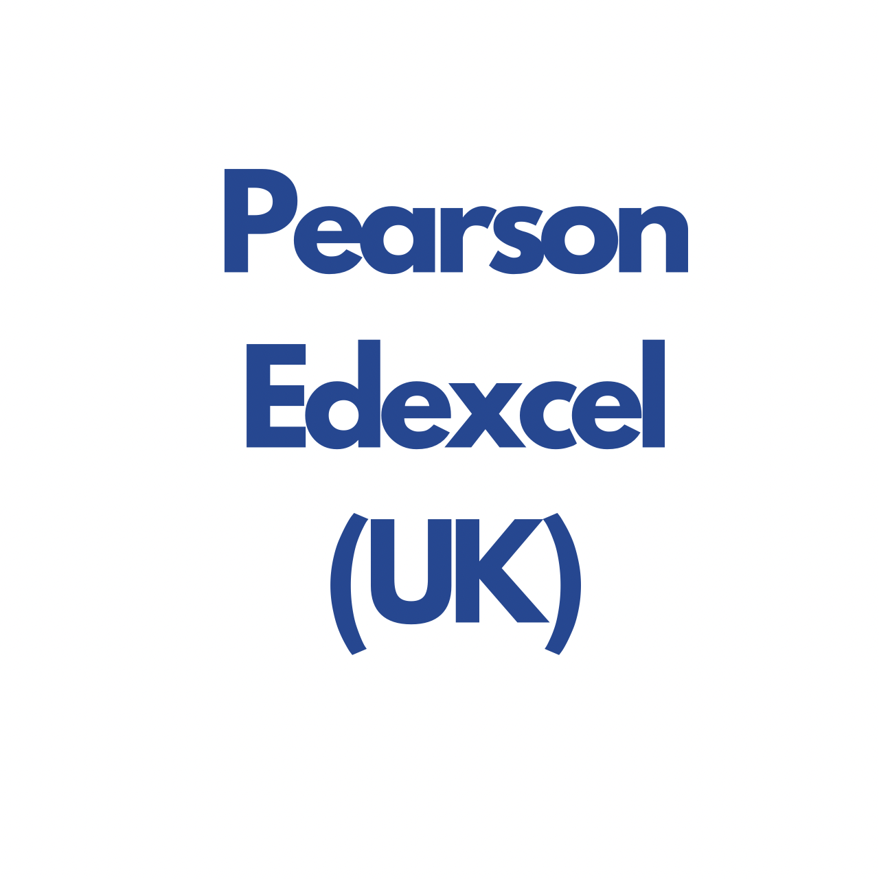 Pearson Edexcel(UK)