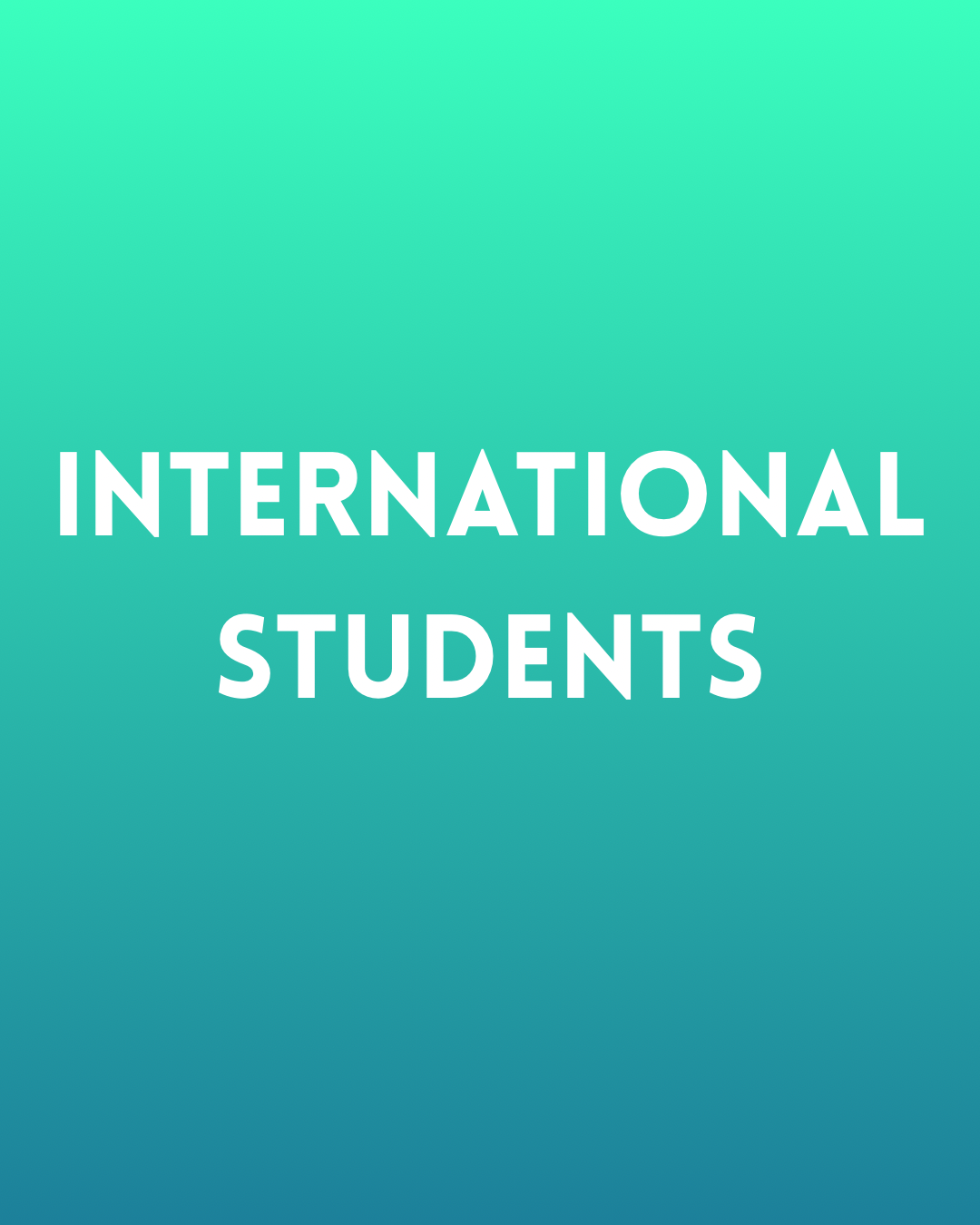 Classes for International Students