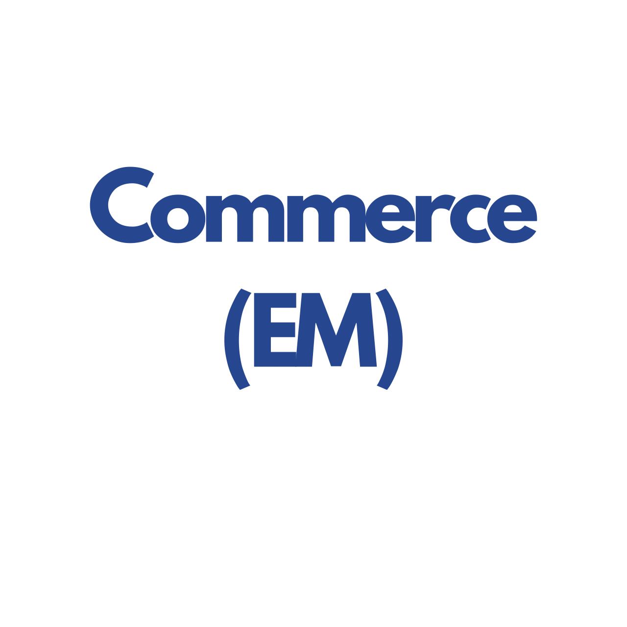 Advanced Level - Commerce(EM)