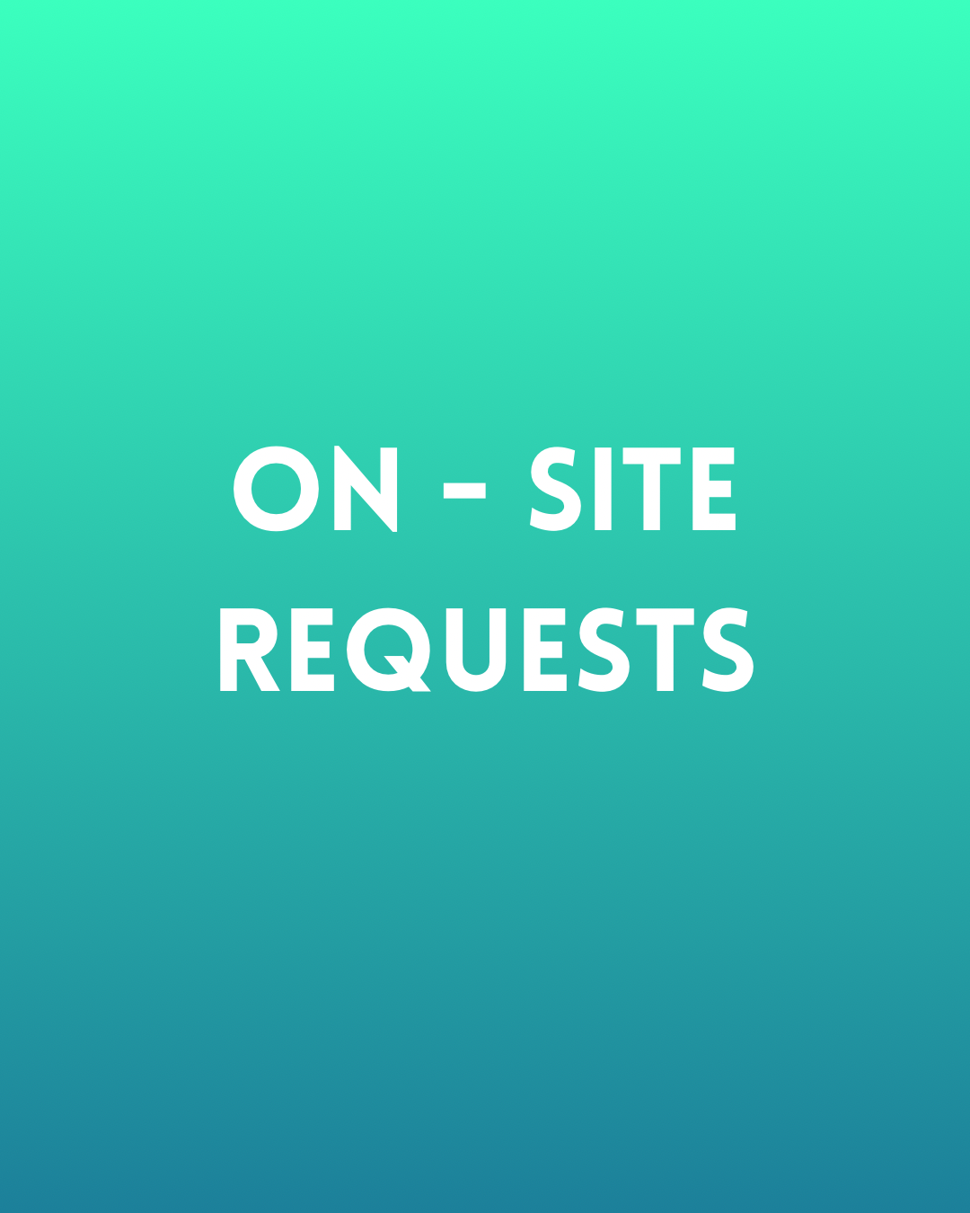 On-Site Sessions